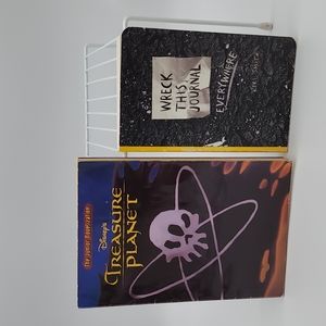 Wreck This Journal & Disney's Treasure Planet 2 Book Lot